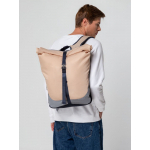 Рюкзак coolStuff Plus, бежевый c темно-синим, фото 7