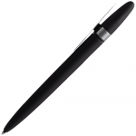 Ручка шариковая Prodir DS5 TSR Metal Clip, черная, фото 2