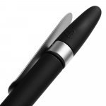 Ручка шариковая Prodir DS5 TSR Metal Clip, черная, фото 5