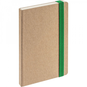 Ежедневник Eco Write Mini, недатированный, с зеленой резинкой - купить оптом