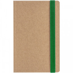 Ежедневник Eco Write Mini, недатированный, с зеленой резинкой, фото 2