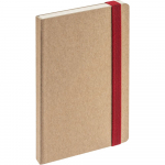 Ежедневник Eco Write Mini, недатированный, с красной резинкой, фото 1