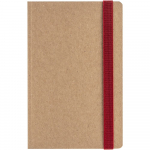 Ежедневник Eco Write Mini, недатированный, с красной резинкой, фото 2