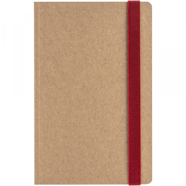 Ежедневник Eco Write Mini, недатированный, с красной резинкой - купить оптом