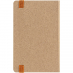 Ежедневник Eco Write Mini, недатированный, с оранжевой резинкой, фото 3