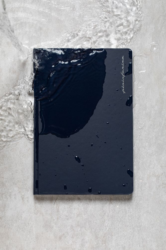 Тетрадь из каменной бумаги Stone Paper, черная, без линовки - купить оптом