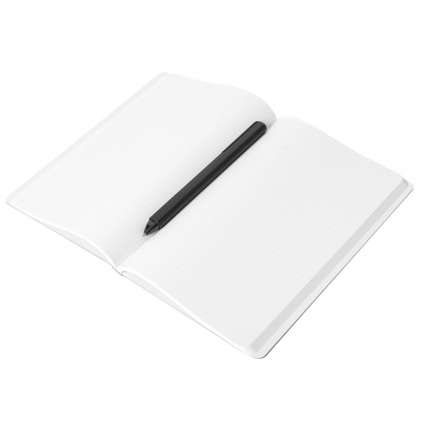 Тетрадь из каменной бумаги Stone Paper, черная, в точку - купить оптом