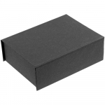 Коробка Silk с ложементом под ежедневник 13x21 см и ручку, синяя - купить оптом