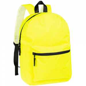 Рюкзак Manifest Color из светоотражающей ткани, желтый неон уценка - купить оптом