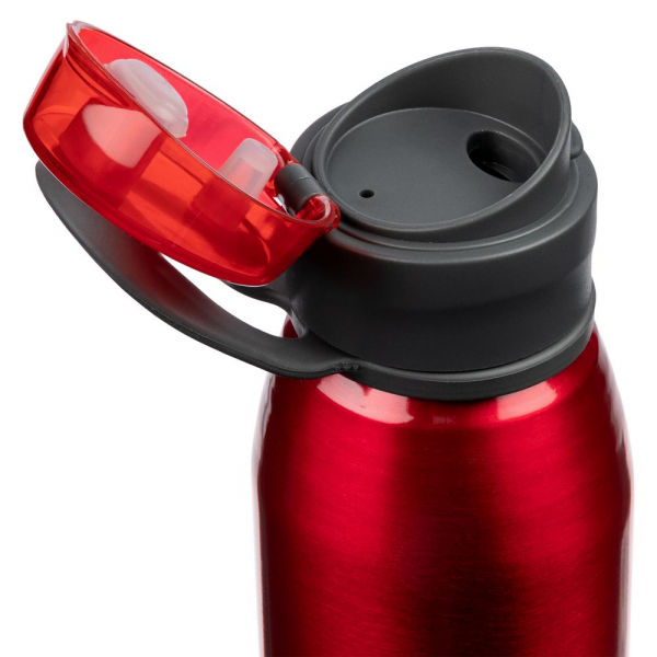 Спортивная бутылка для воды Korver, красная, уценка - купить оптом