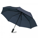 Складной зонт Magic с проявляющимся рисунком, черный, уценка - купить оптом