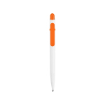 Ручка шариковая Этюд, белый/оранжевый, фото 1