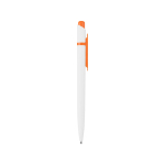 Ручка шариковая Этюд, белый/оранжевый, фото 2