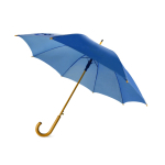 Зонт-трость наоборот Inversa, полуавтомат, черный/желтый (Р) - купить оптом