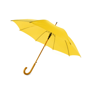 Зонт-трость Радуга, желтый - купить оптом