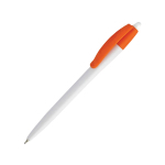 Ручка шариковая Celebrity Пиаф белая/оранжевая, белый/оранжевый