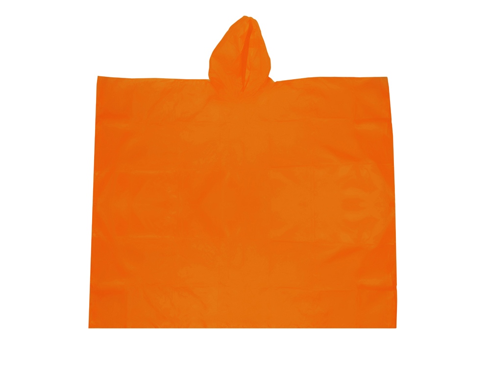 Дождевик в чехле, единый размер, оранжевый/белый - купить оптом