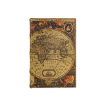 Подарочная коробка Карта мира, big size, коричневый, фото 2