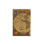 Подарочная коробка Карта мира, big size, коричневый, фото 3