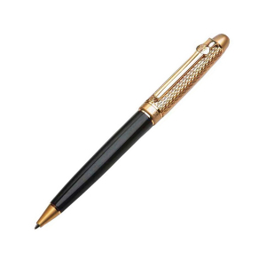 Ручка шариковая Duke Viceroy в футляре, черный/золотистый - купить оптом