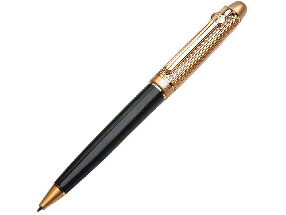 Ручка шариковая Duke Viceroy в футляре, черный/золотистый - купить оптом