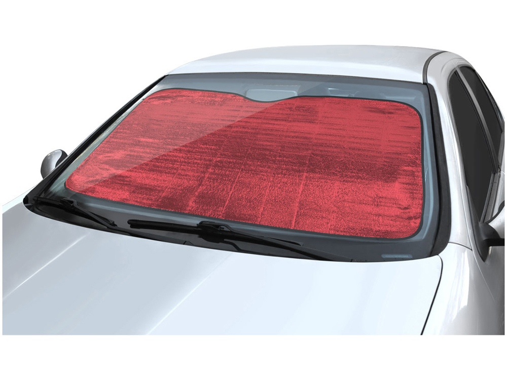 Автомобильный солнцезащитный экран Noson, красный - купить оптом