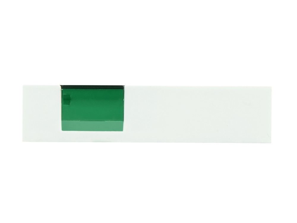 Подставка под ручку и скрепки Потакет, белый/зеленый - купить оптом