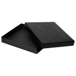 Подарочная коробка 37,7 х 31,7 х 6 см, черный, фото 1