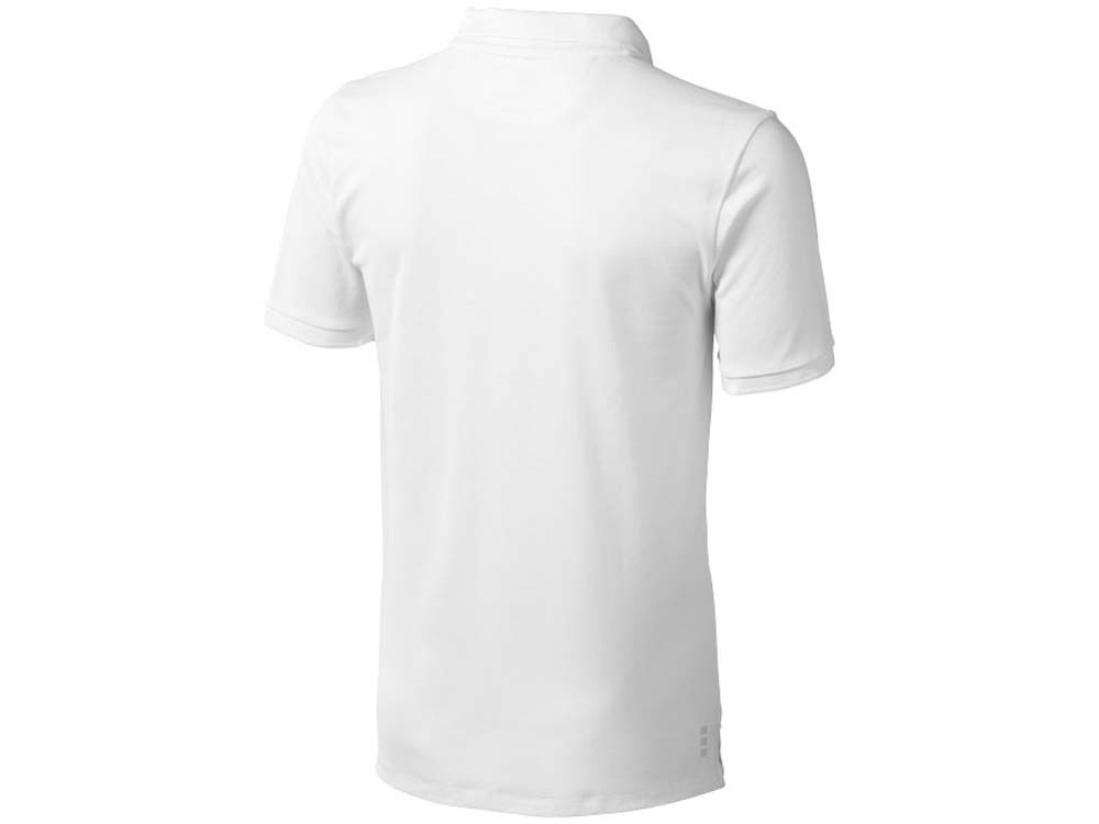 Calgary мужская футболка-поло с коротким рукавом, белый - купить оптом