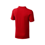 Calgary мужская футболка-поло с коротким рукавом, красный, фото 2