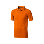 Calgary мужская футболка-поло с коротким рукавом, оранжевый, фото 1