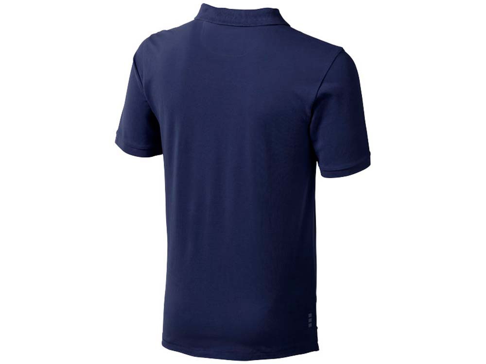 Calgary мужская футболка-поло с коротким рукавом, темно-синий - купить оптом