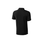Calgary мужская футболка-поло с коротким рукавом, черный, фото 1