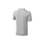 Calgary мужская футболка-поло с коротким рукавом, серый меланж, фото 1