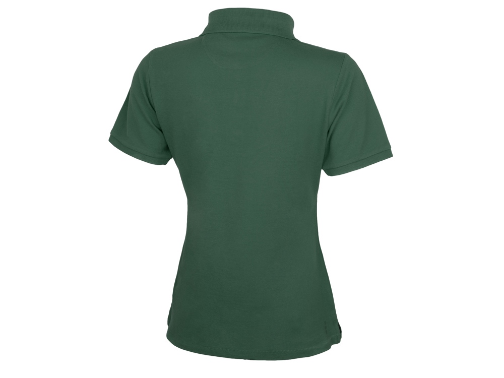 Calgary женская футболка-поло с коротким рукавом, изумрудный - купить оптом