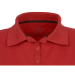 Calgary женская футболка-поло с коротким рукавом, красный, фото 2
