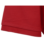 Calgary женская футболка-поло с коротким рукавом, красный, фото 3