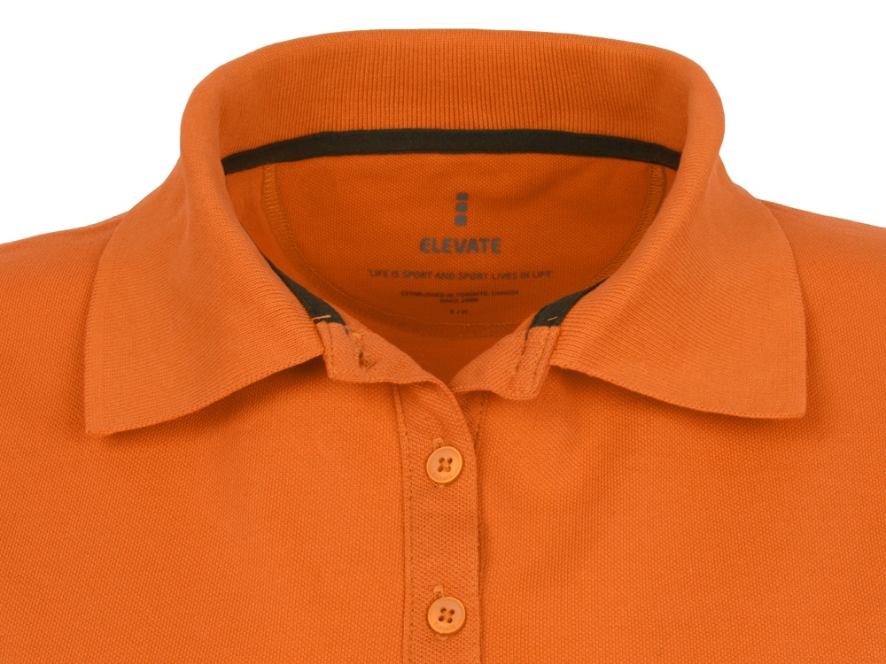 Calgary женская футболка-поло с коротким рукавом, оранжевый - купить оптом