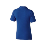 Calgary женская футболка-поло с коротким рукавом, синий, фото 1