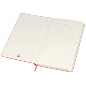Записная книжка Moleskine Classic (в линейку) в твердой обложке, Large (13х21см), розовый - купить оптом