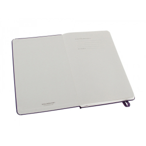 Записная книжка Moleskine Classic (в линейку) в твердой обложке, Large (13х21см), фиолетовый - купить оптом
