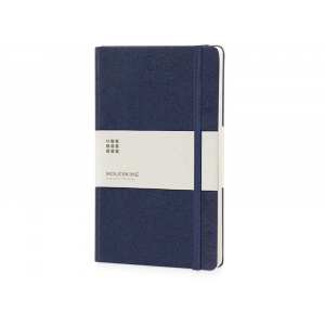 Записная книжка Moleskine Classic (в линейку) в твердой обложке, Pocket (9x14см), синий - купить оптом