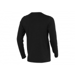 Ponoka мужская футболка из органического хлопка, длинный рукав, черный, фото 1