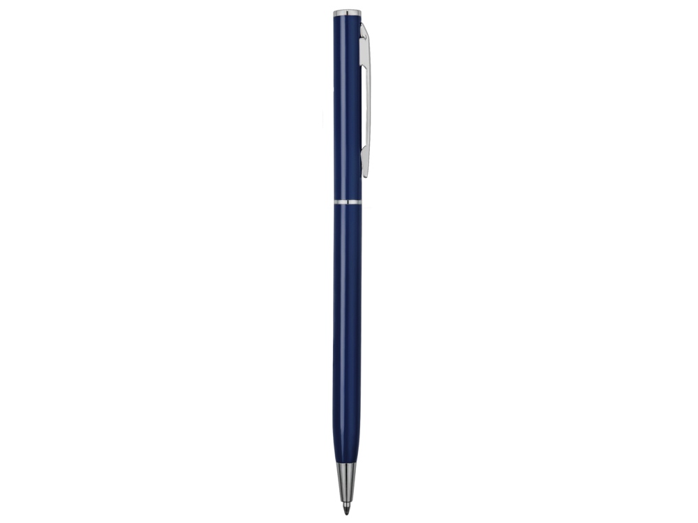 Ручка металлическая шариковая Атриум, темно-синий - купить оптом