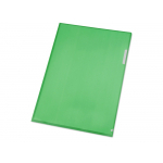 Папка- уголок, для формата А4, плотность 180 мкм, зеленый матовый, фото 1