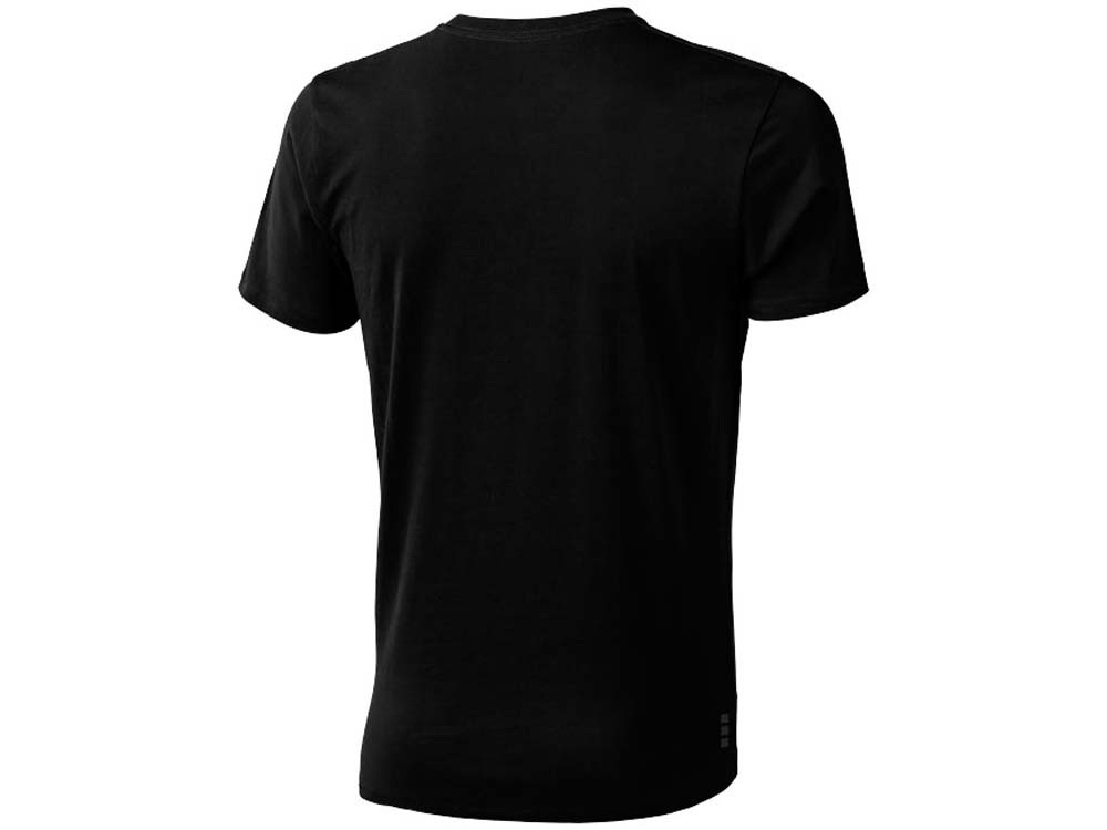 Nanaimo мужская футболка с коротким рукавом, черный - купить оптом