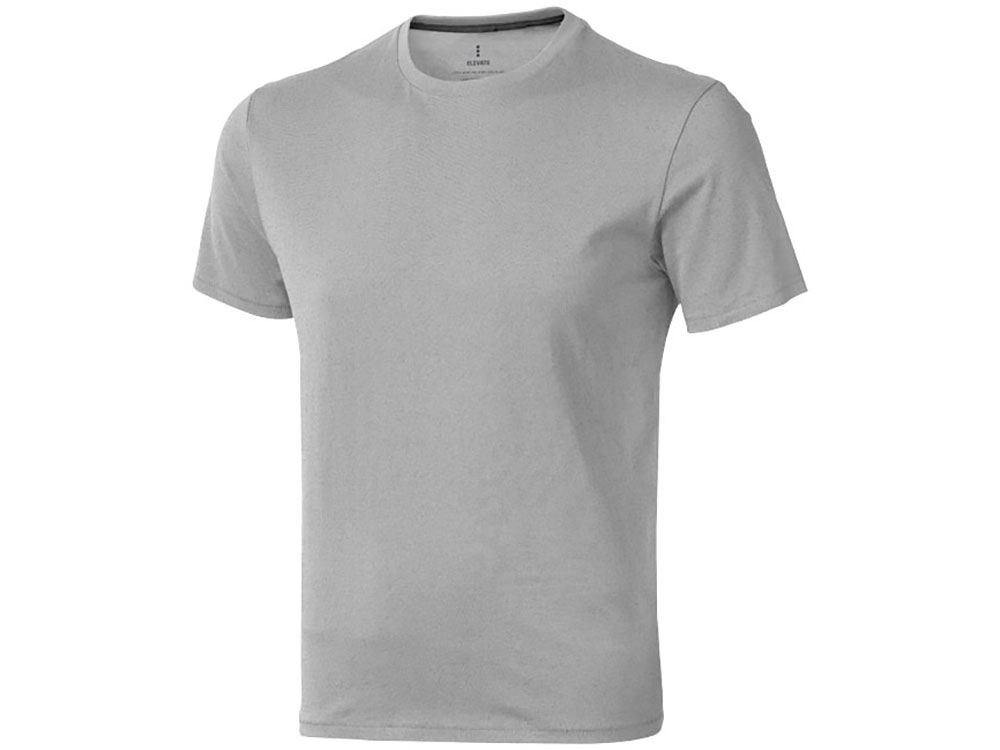 Nanaimo мужская футболка с коротким рукавом, серый меланж - купить оптом
