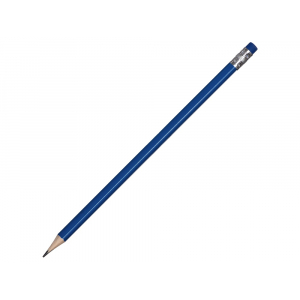 Трехгранный карандаш Графит 3D, синий - купить оптом