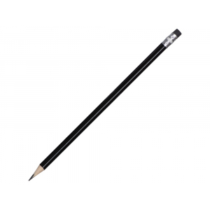 Трехгранный карандаш Графит 3D, черный - купить оптом