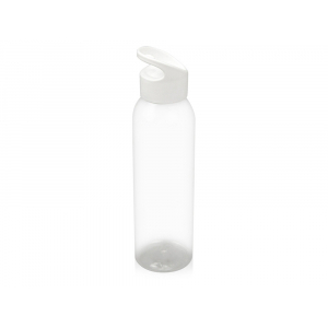 Бутылка для воды Plain 630 мл, прозрачный/белый - купить оптом
